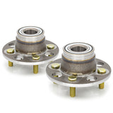 2x Wheel Hub Bearing For 01-02 Civic / 04-05 Civic [Rear Drum Brake NON ABS]