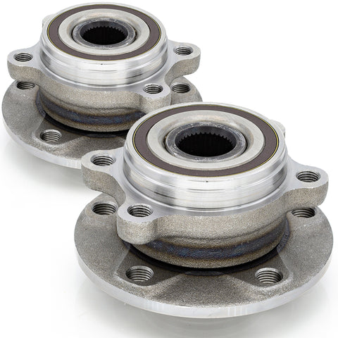 2x Front Wheel Bearing & Hub For Audi TT A3 VW Jetta City Passat Rabbit Eos Pair