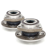 Pair Front Wheel Hub Bearing For VW Rabbit R32 Gti Golf EOS [3 Bolt Flange]