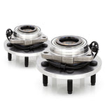 2x Front Wheel Hub Bearing [4WD] For 07-09 Chrysler Aspen / 06-09 Dodge Durango