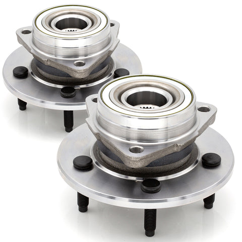 2x 515017 Front Wheel Hub Bearing For 1997 1998-2000 FORD F-150 4X4 [4WD] {ABS}