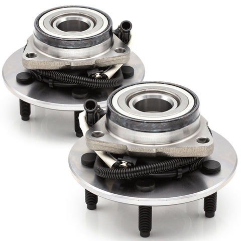2x 515031 Front Wheel Hub Bearing For 2000-02 FORD EXPEDITION 4x4 NAVIGATOR [4WD]
