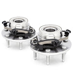 2x Front Wheel Hub Bearing For 4X4 Escalade Avanlanche Express Tahoe Yukon Pair