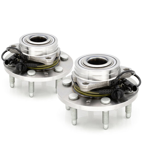 2x Front Wheel Hub Bearing For Cadillac Escalade Avalanche Silverado Sierra Pair