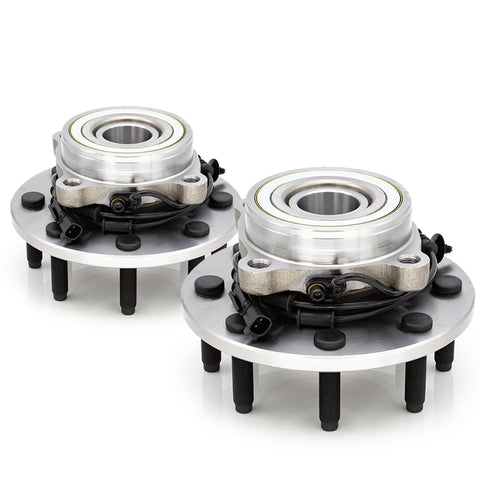 2x Front Wheel Hub  Bearing For 2006-08 Dodge RAM 1500 MEGA CAB 2500 2500 [4WD]