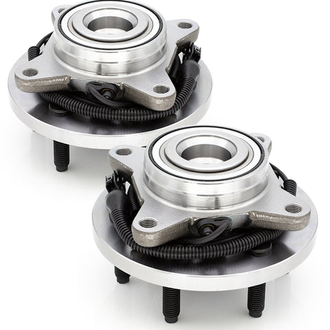 2x 515117 Front Wheel Hub Bearing For 09-2011 FORD F150 XLT/STX/FX2/LARIAT [RWD]