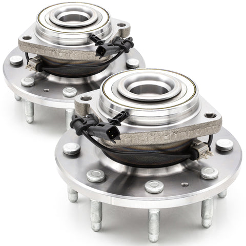 2x 515145 Front Hub Bearing For CHEVY 11-2016 SILVERADO 2500HD 3500HD 4x4 {4WD]