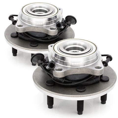 2x Rear Wheel Hub & Bearing For 2003-2006 Lincoln Navigator Ford Expedition Pair