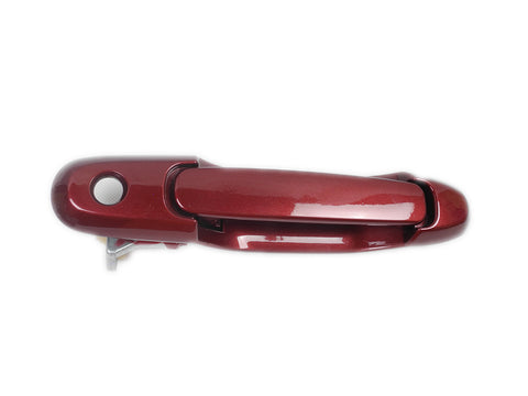 For 98-03 Toyota Sienna Outside Door Handle Sunfire Red Pearl 3k4 Front Right