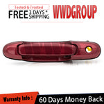 For 98-03 Toyota Sienna Outside Door Handle Sunfire Red Pearl 3k4 Front Left