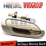 For 98-02 Honda Accord Outside Door Handle Beige YR508M Rear Right Side