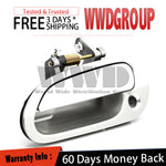 For 98-02 Honda Accord Outside Door Handle Silver NH623 Front Left Driver Side