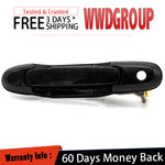 For 98-03 Toyota Sienna Outside Door Handle Non Painted Black Front Right Side