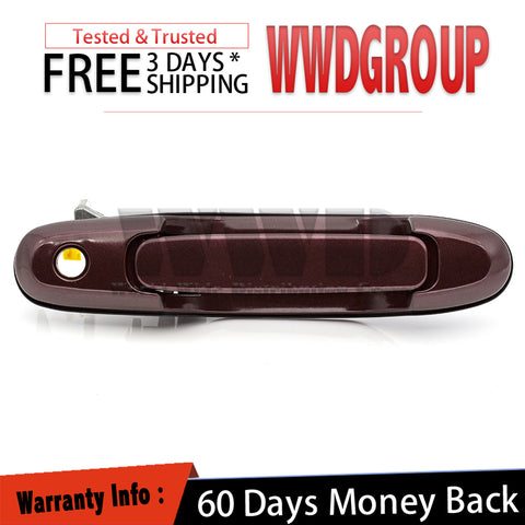 For 98-03 Toyota Sienna Outside Door Handle Red 3M6 Front Right Passenger Side