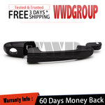 For 06-11 Hyundai Accent Outside Door Handle Primed Black Front Left Driver Side