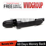 For 06-11 Hyundai Accent Outside Door Handle Primed Black Rear Right Side